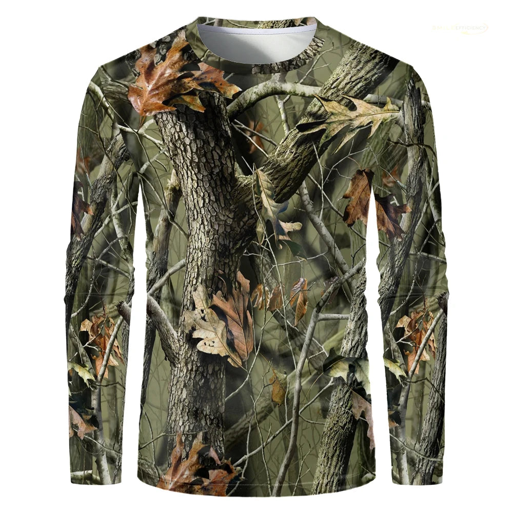 Men Camouflage Hunting T-shirt