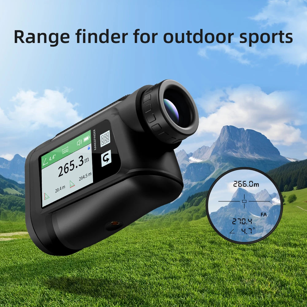 NOHAWK Golf Rangefinder with Slope and Pin Lock Vibration