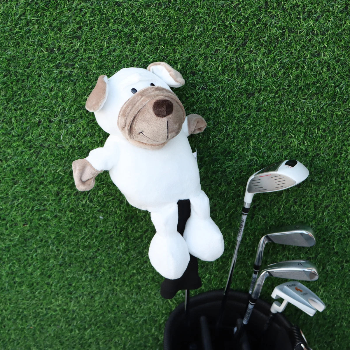 Cute Dog Golf Head Cover for Driver