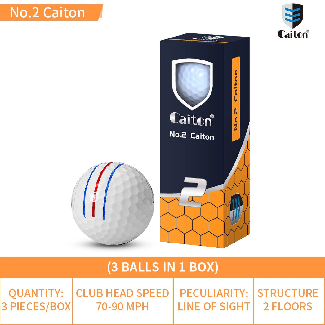 Caiton 12/6/3PCS Premium Golf Balls