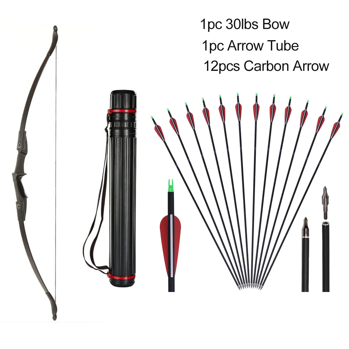 TOPARCHERY Archery 57" Takedown Youth Recurve Bow