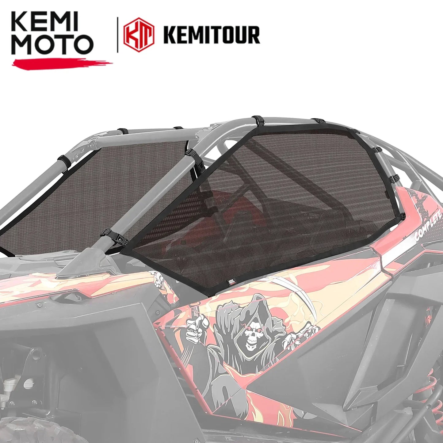 Polaris Roll Cage Window Mesh