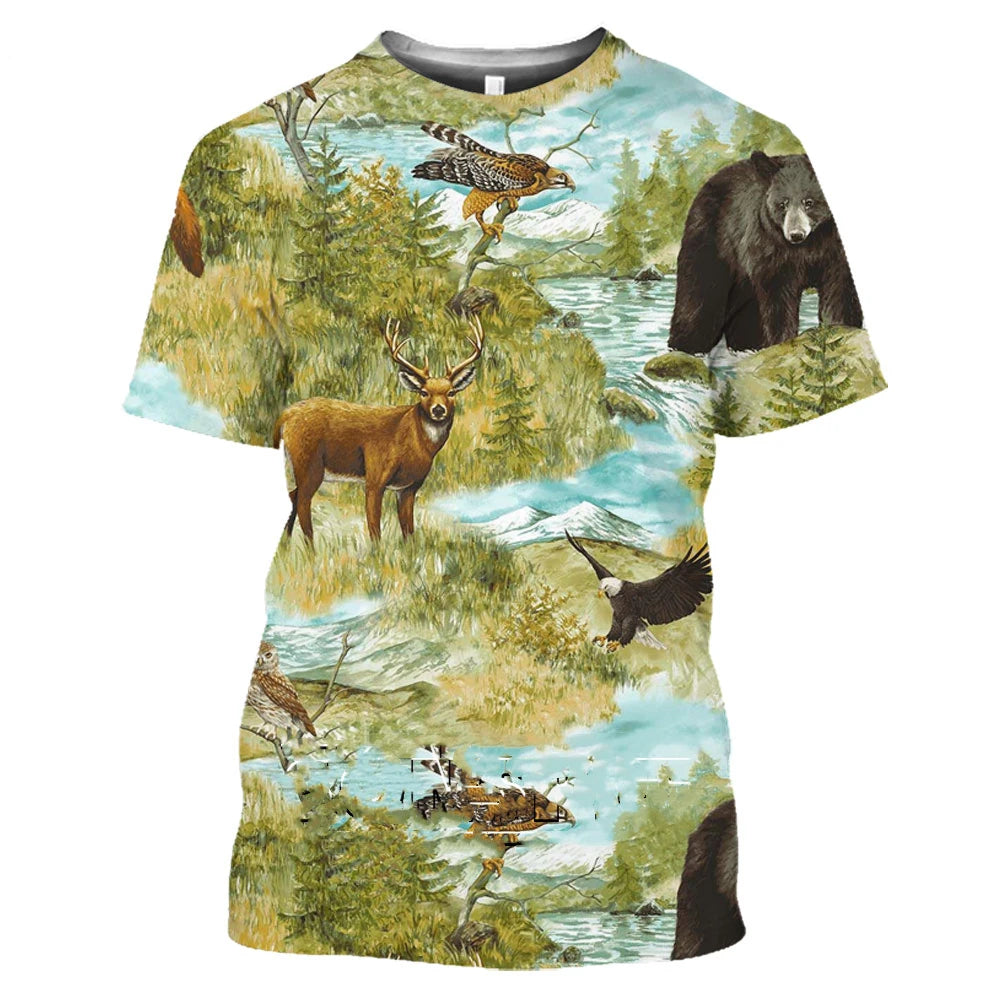 Camo Hunting  T-Shirt