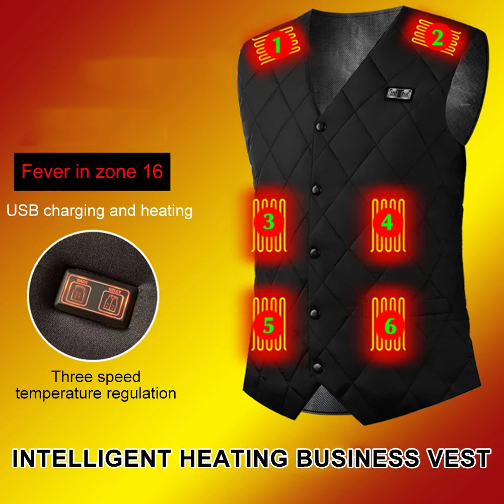 16 Zones Heated Vest