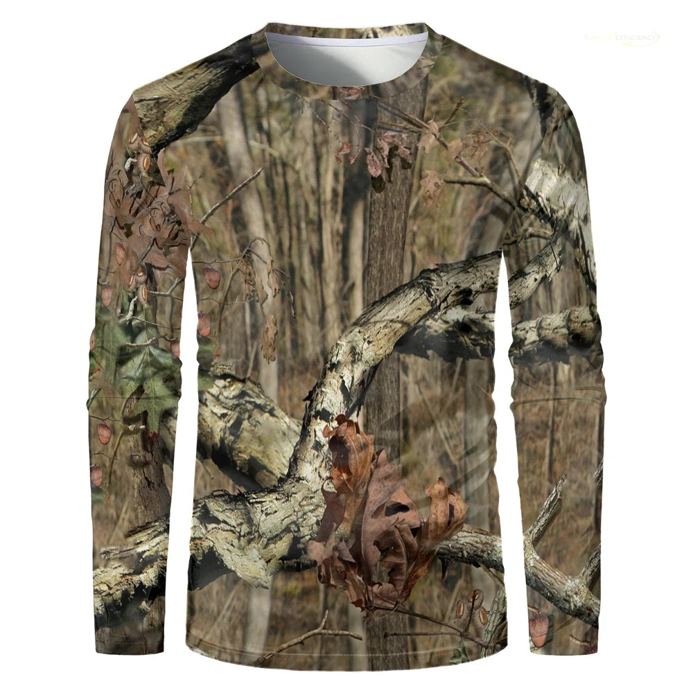 Men Camouflage Hunting T-shirt