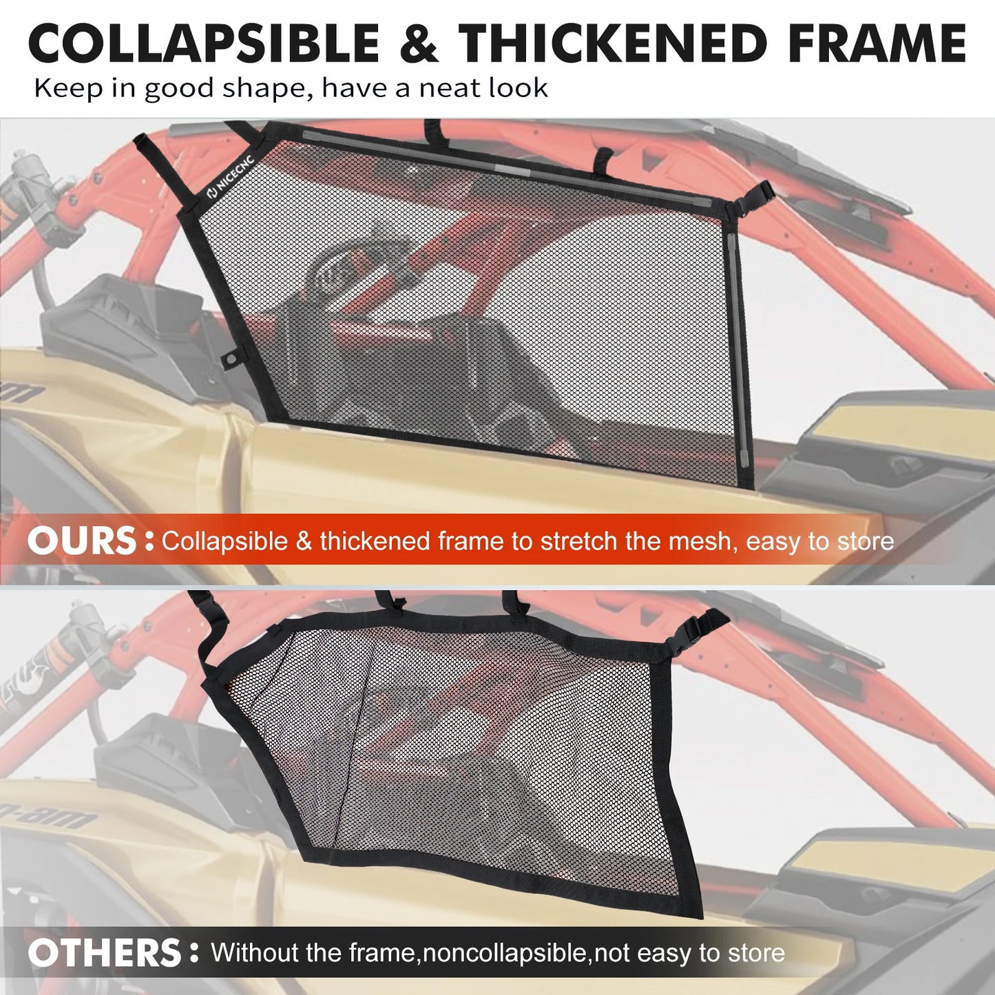 Can-Am Maverick X3 Window Net