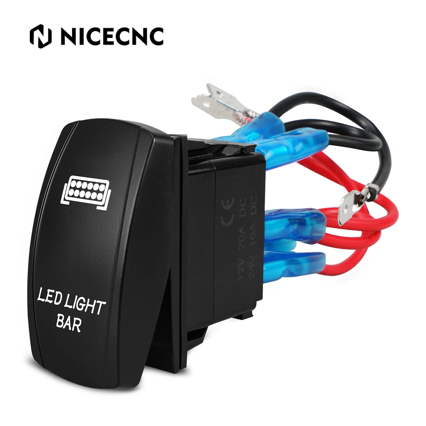 LED Light Bar Switch with Switch Jumper Wire Set