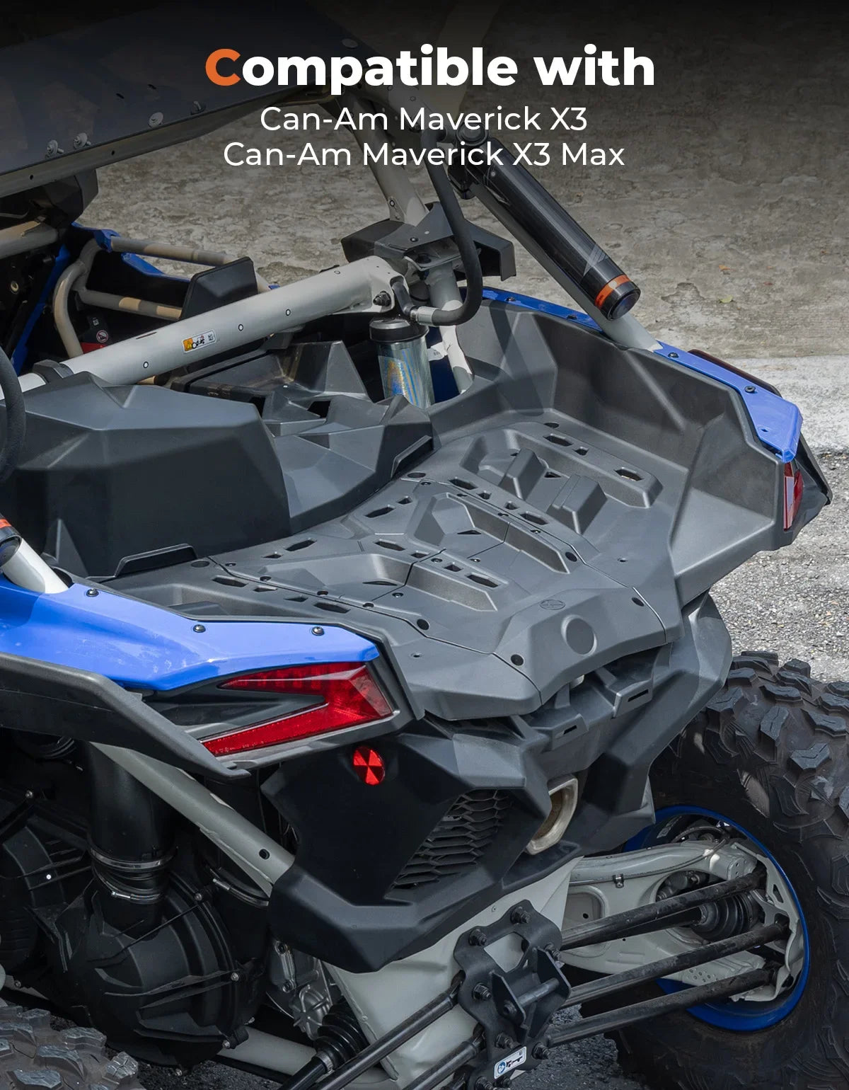 Rear Bed Box Luggage Rack Kit For Can-am Maverick