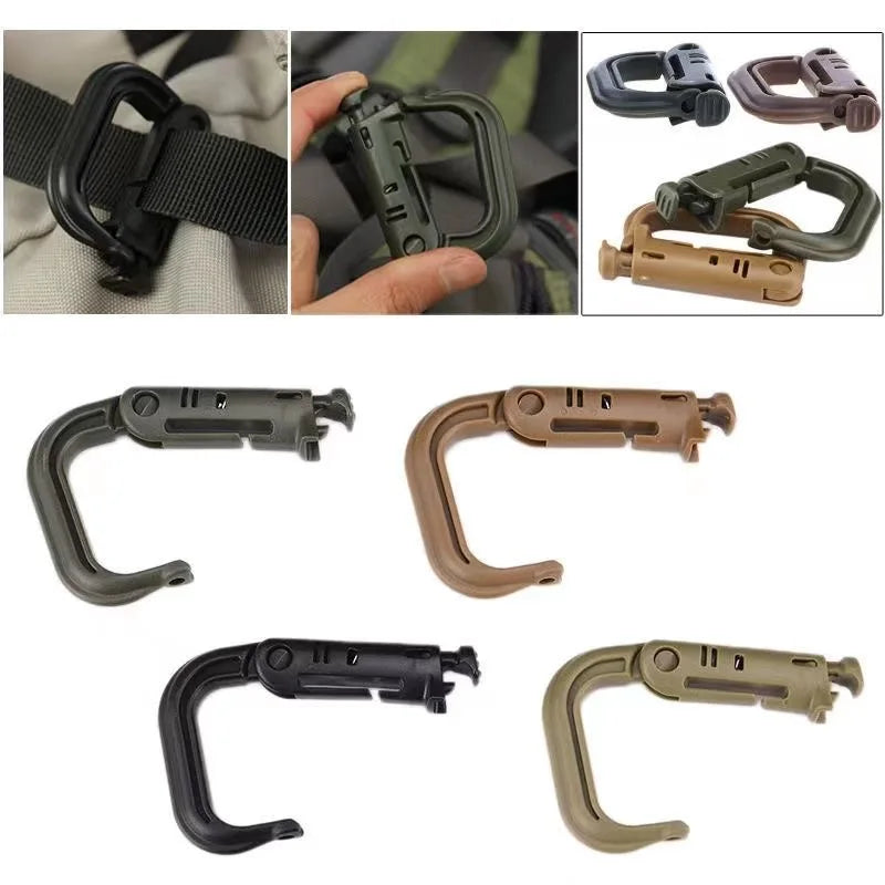 Tactical D-Ring Grimlock Carabiner