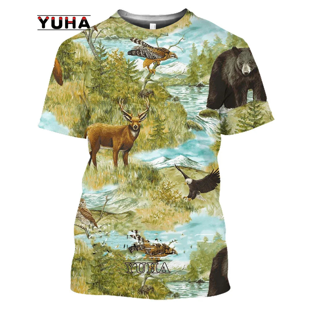 Camo Hunting  T-Shirt