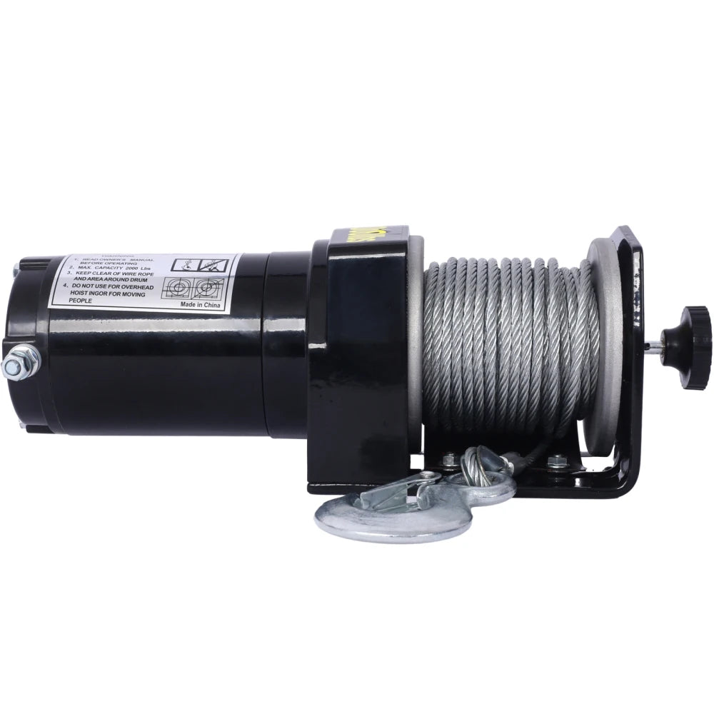 2000lb 12V ATV/UTV Electric Winch