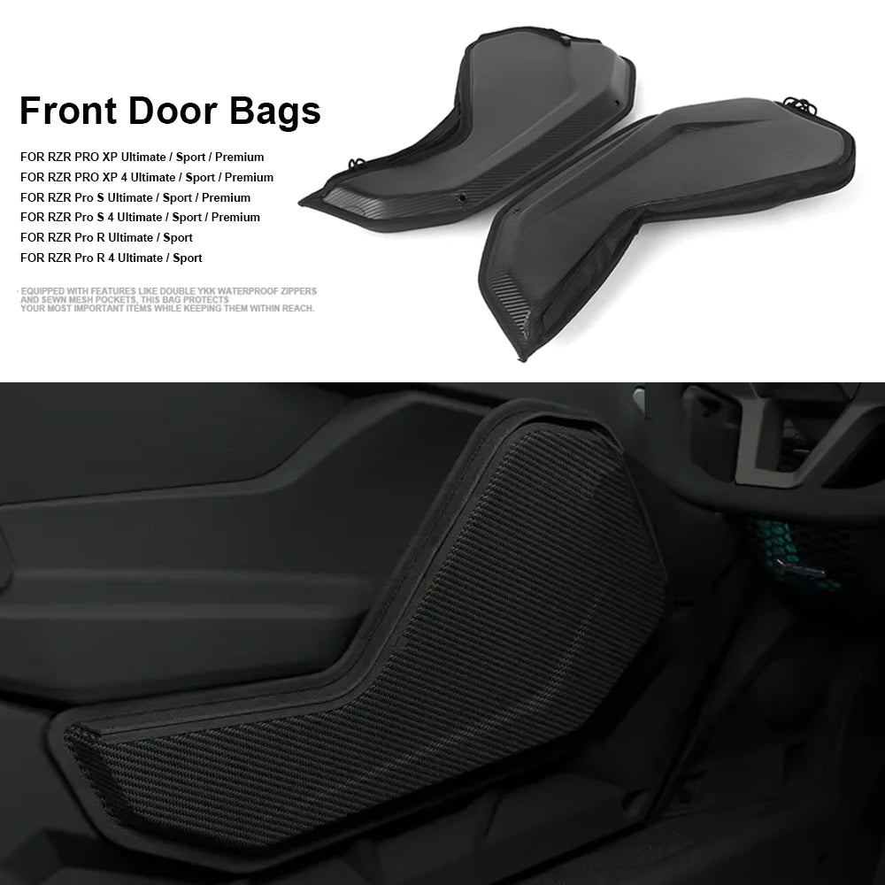 Polaris Driver Side Front Door Storage Bags