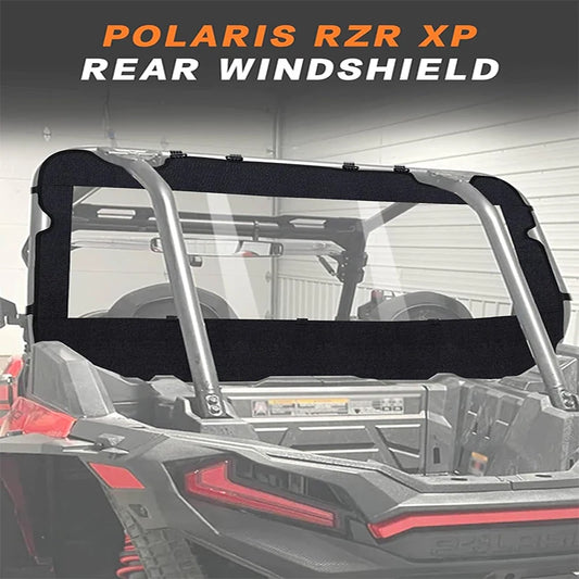 UTV Rear Windshield with Zipper for Yamaha Rhino