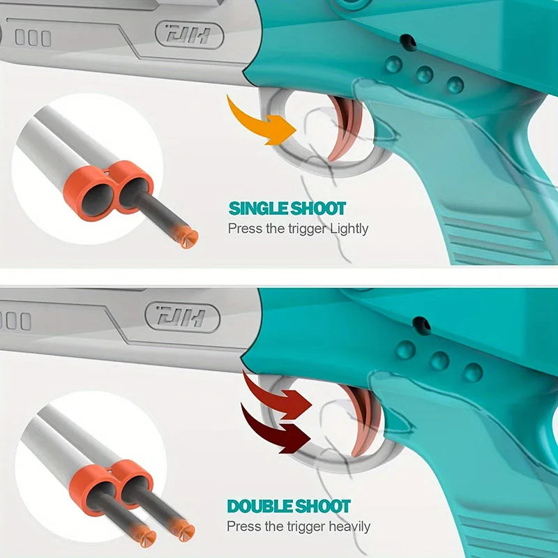 Double Barrel Toy Shotgun