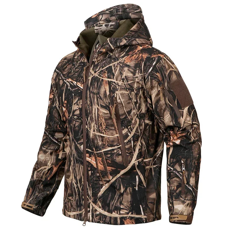 Men's Silent Camouflage Hunting Jacket