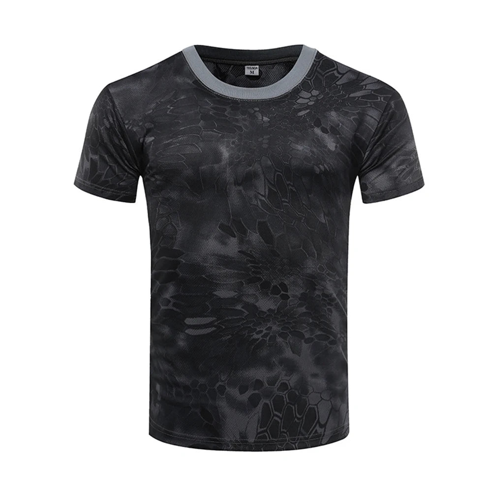 Outdoor Sports Men T-Shirts Camouflage