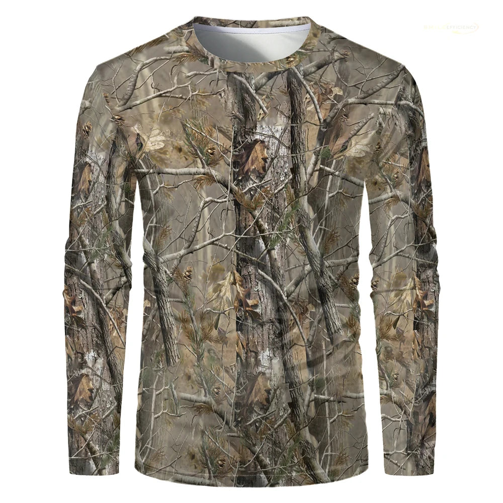 Men Camouflage Hunting T-shirt