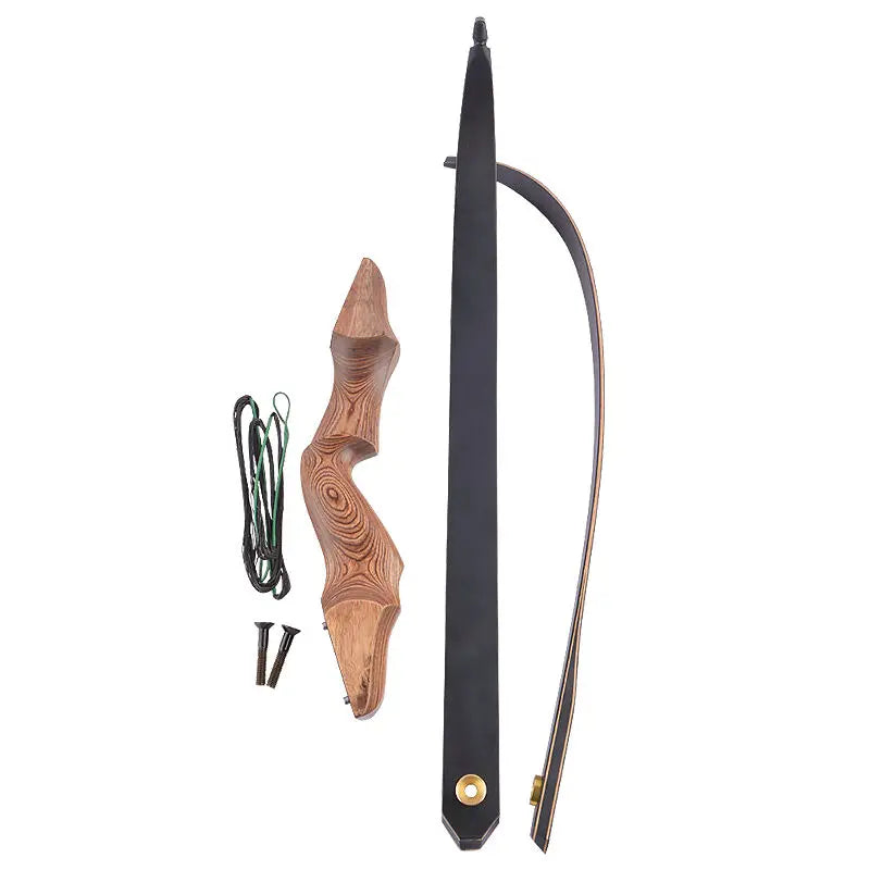 Wood laminated recurve bow l 60 inch