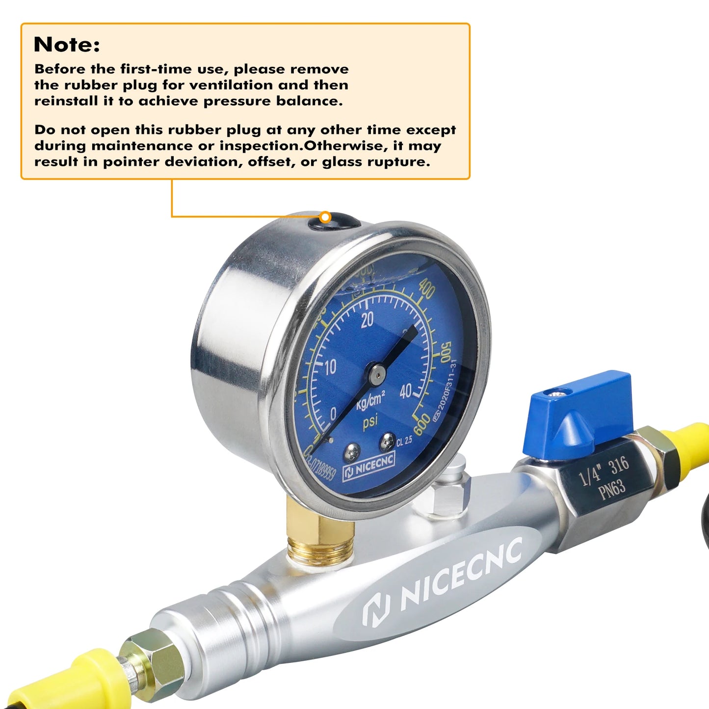 Universal Shock Nitrogen Fill Tool