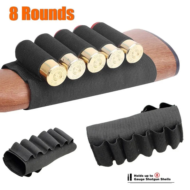 8/9 Rounds Ammunition Buttstock Hold