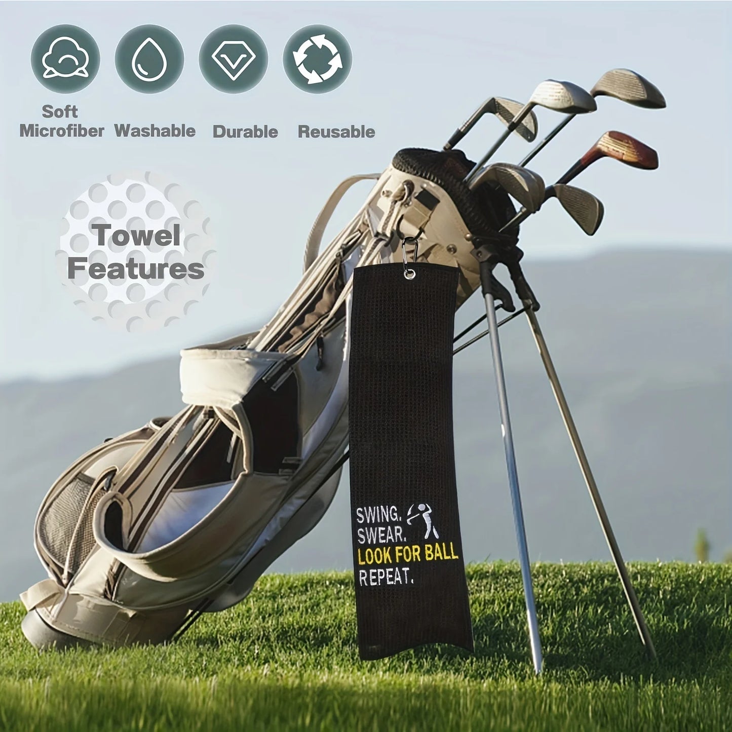 Microfiber Premium Golf Towel