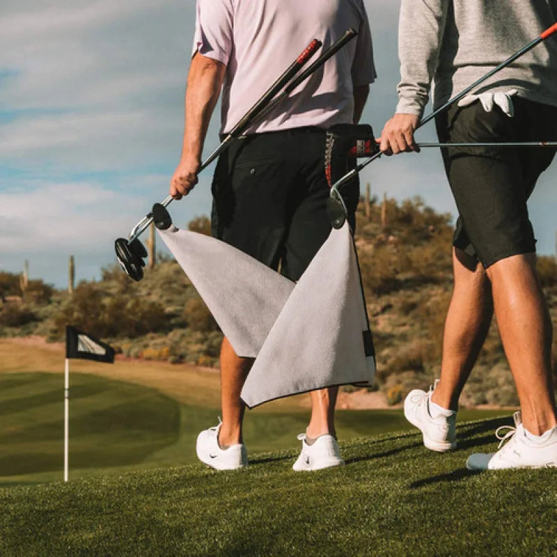 Golf Towel With Magnetic Patch