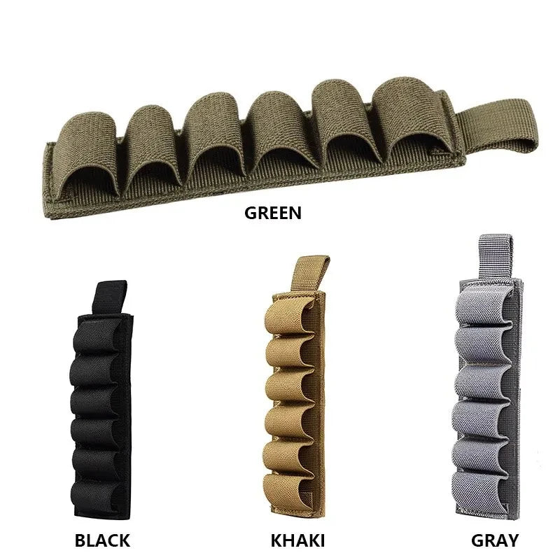 Nylon 6-Shell Stickers Tactical Shell Holder