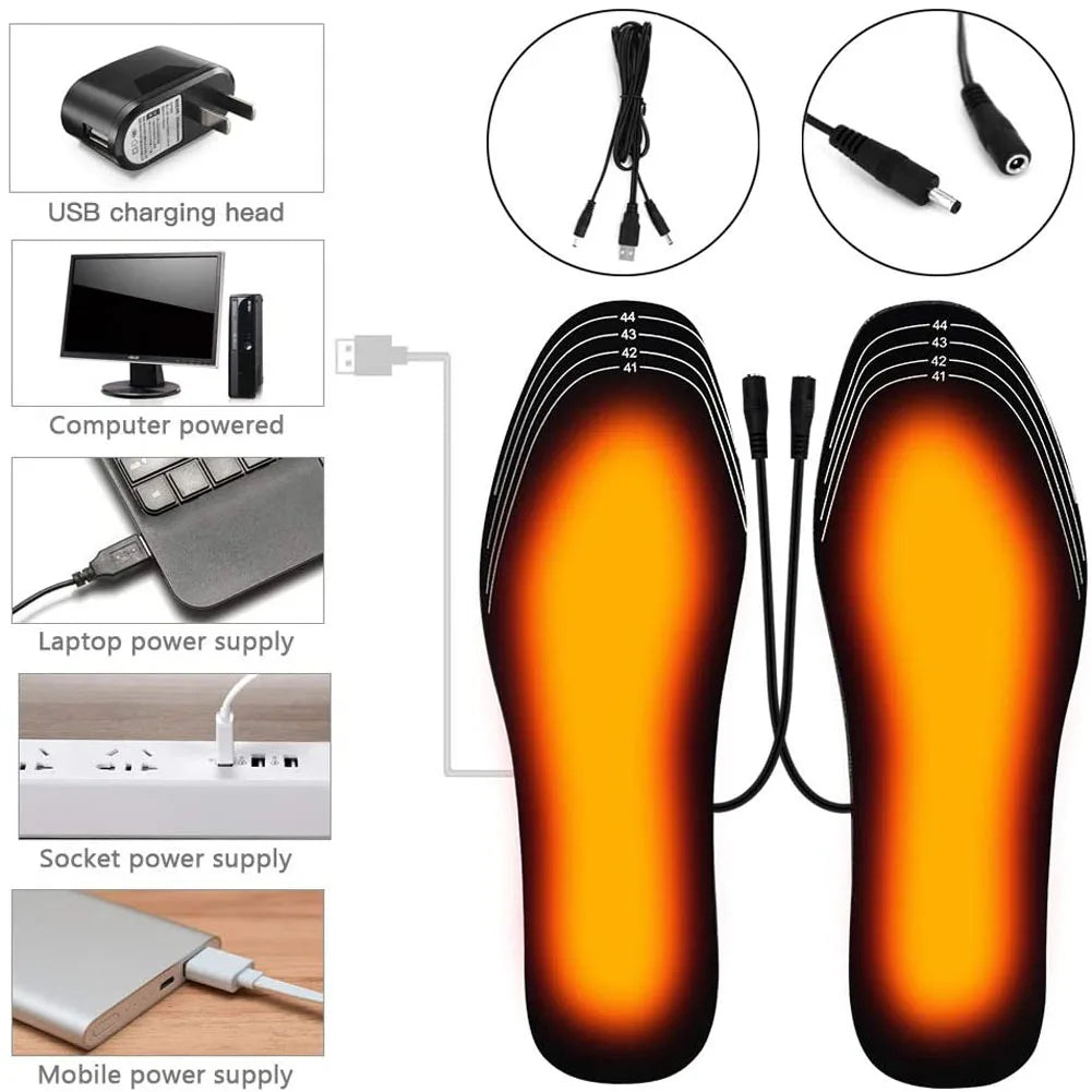 USB Heated Shoe Insoles