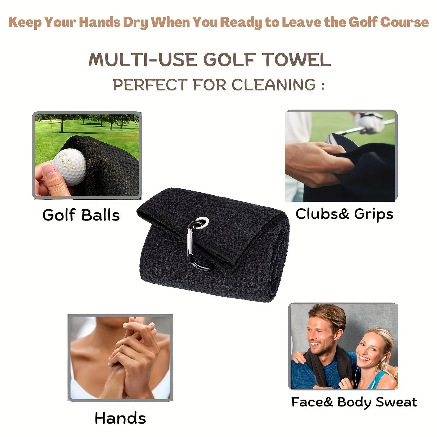 Microfiber Premium Golf Towel