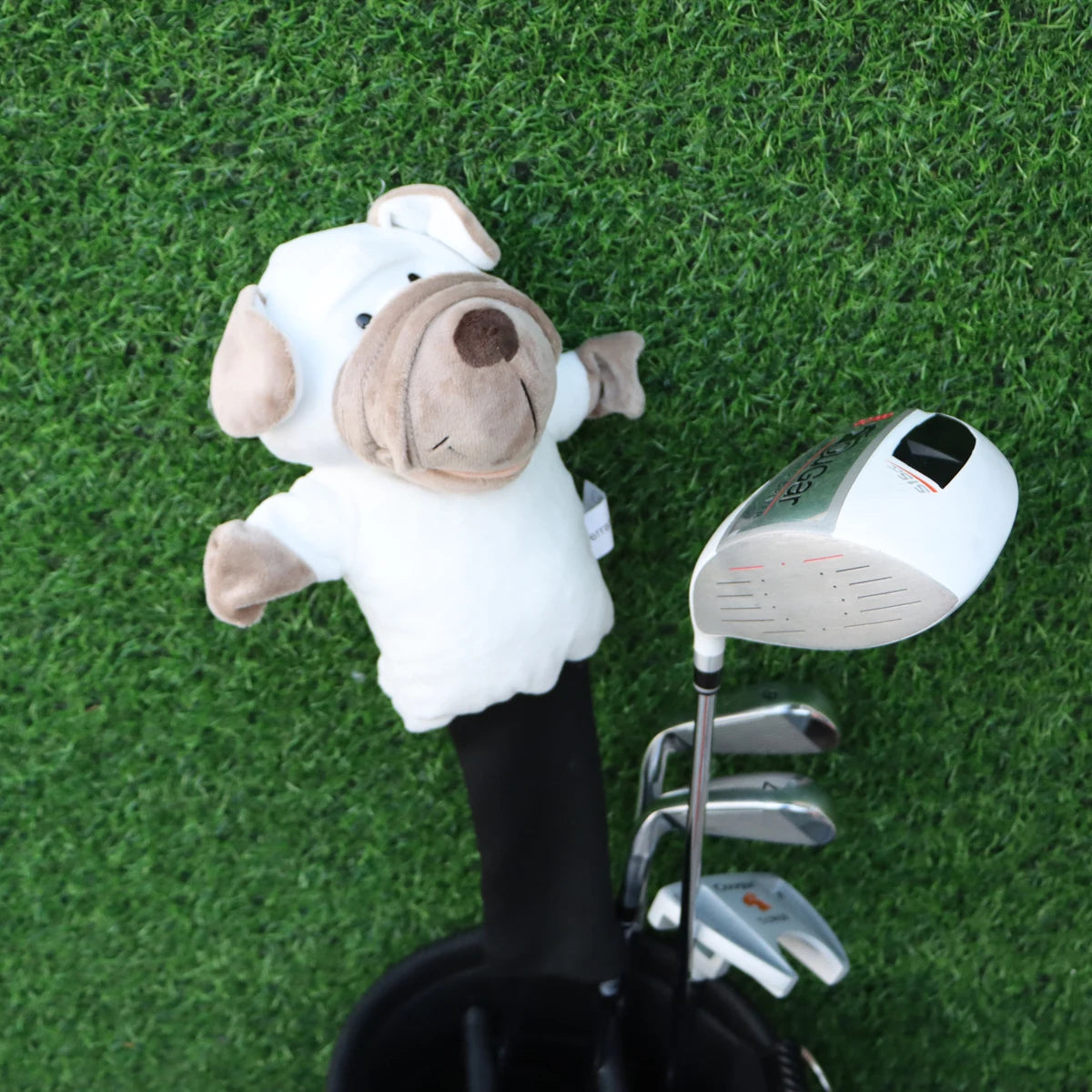 Cute Dog Golf Head Cover for Driver