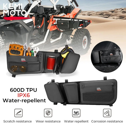 Waterproof Side Storage Door Bag for Can-Am Maverick