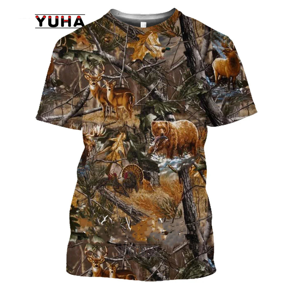 Camo Hunting  T-Shirt