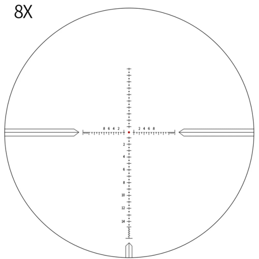 MARCH SK 3-15x44 Luneta FFP Riflescope