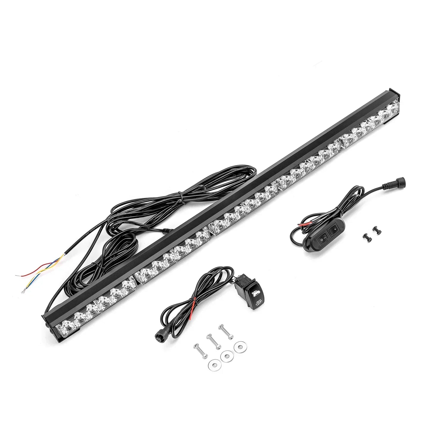 30" Offroad LED Rear Chase Strobe Light Bar