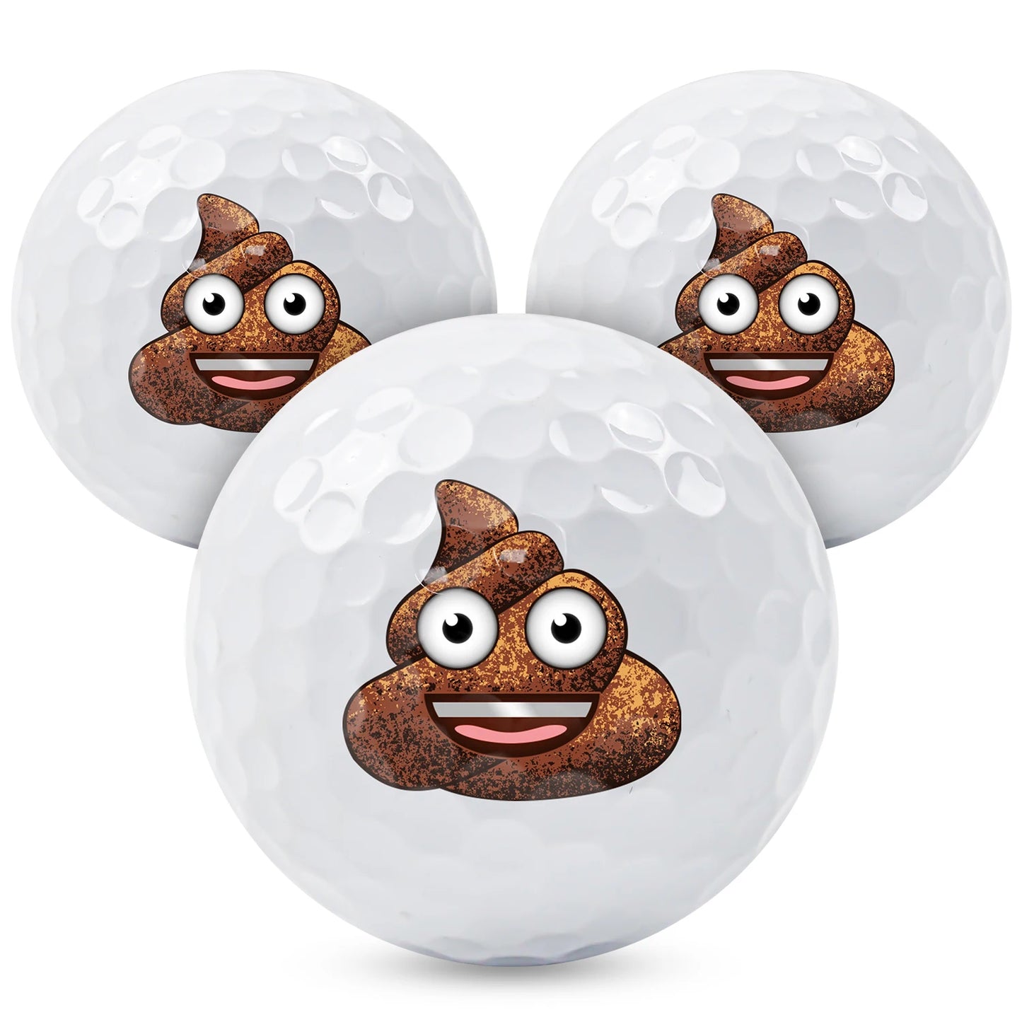 6Pcs/Pack Fun Golf Balls