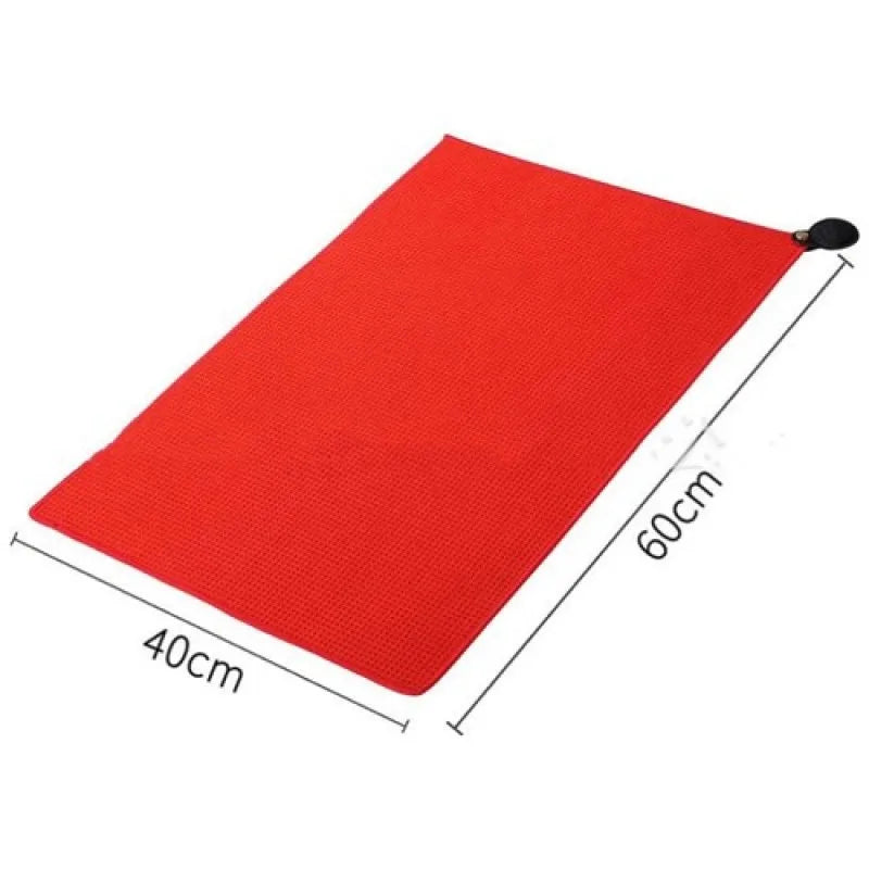 Golf Towel With Magnetic Patch