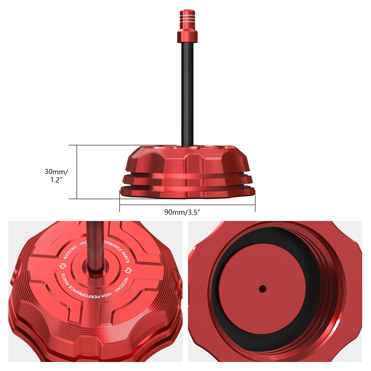 NICECNC Fuel Tank Cover Cap