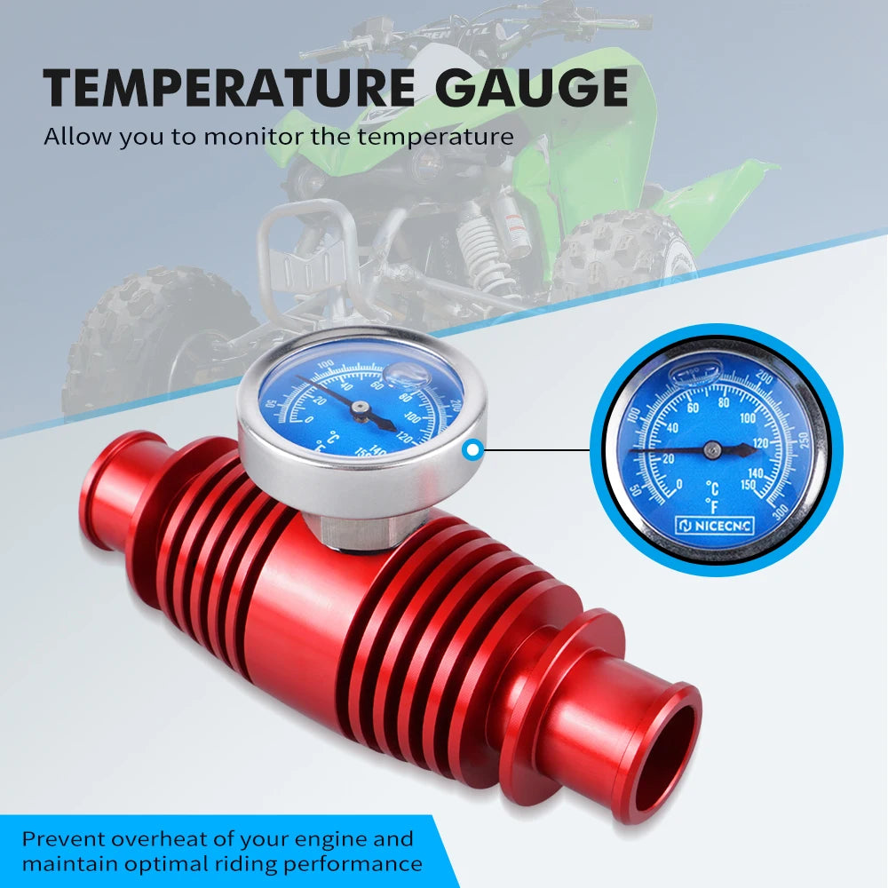 7/8″ Universal Radiator Water Cooler Temperature Gauge