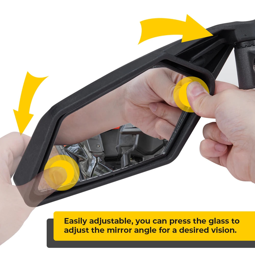 Can-Am 2Pcs UTV Side Mirrors