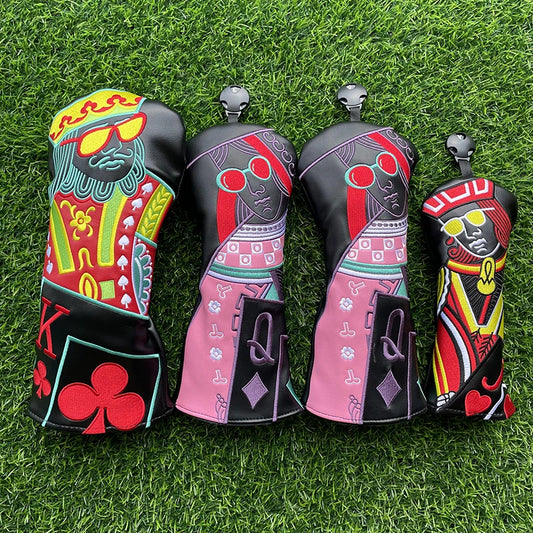 Kings, Queens and Knights Golf Club Wood Headcovers