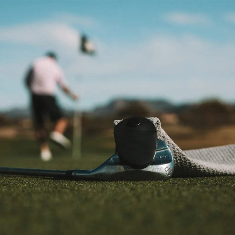 Golf Towel With Magnetic Patch