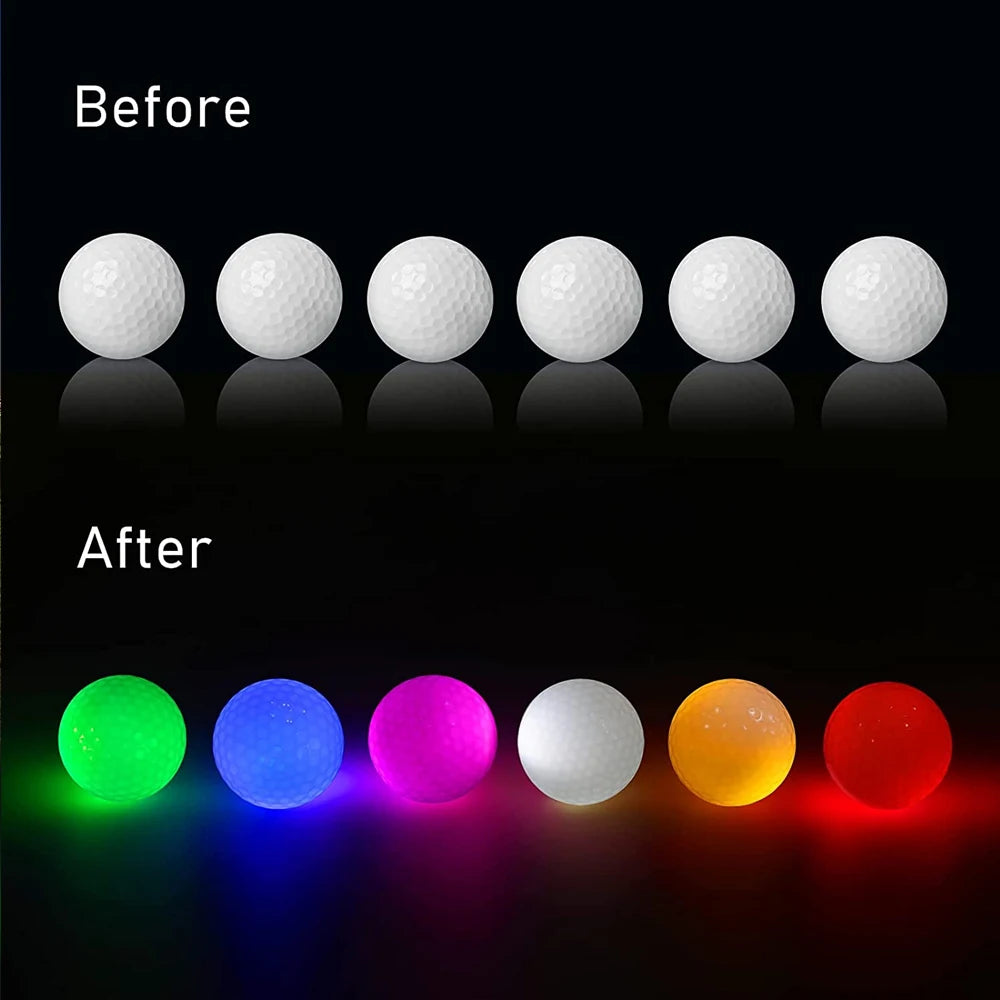 1pcs New LED Golf Ball