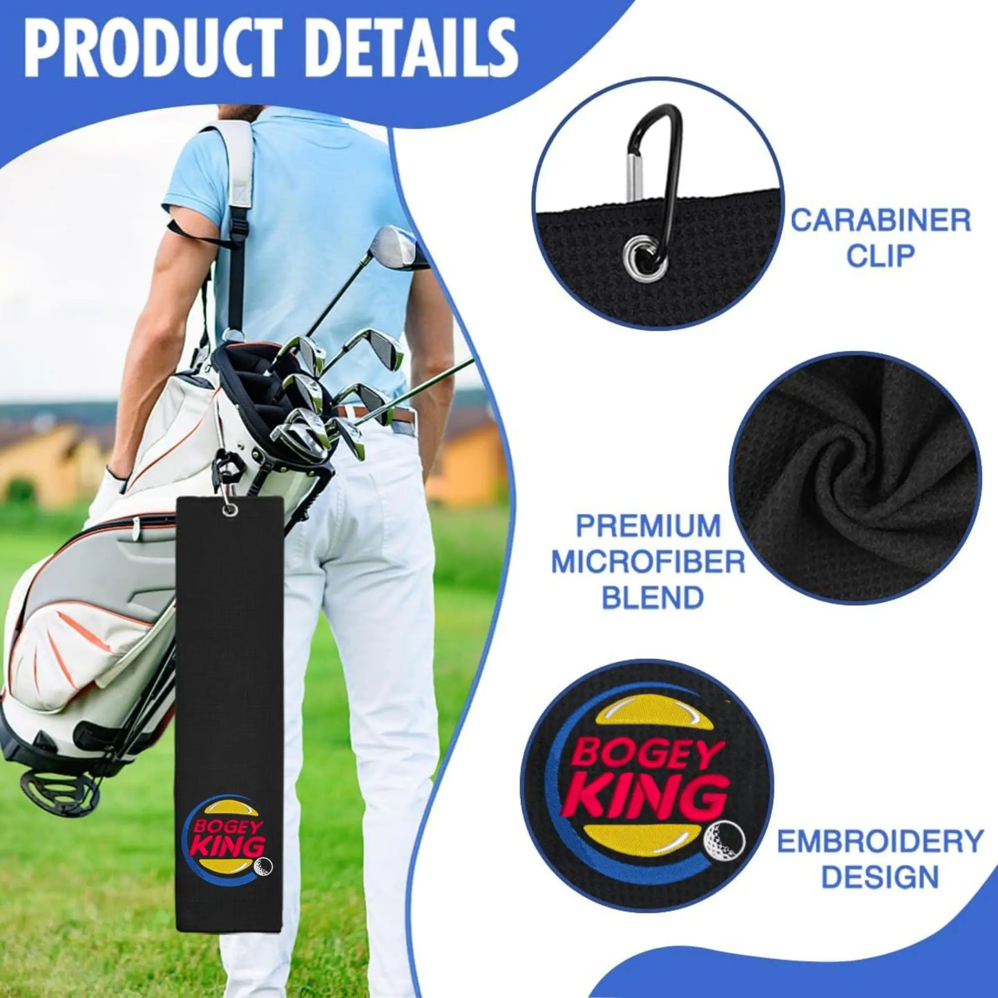 Microfiber Premium Golf Towel