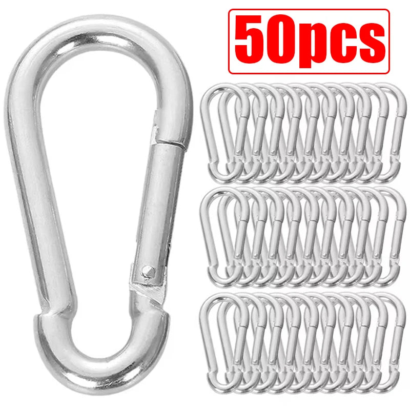 50/10Pcs Mini Carabiner