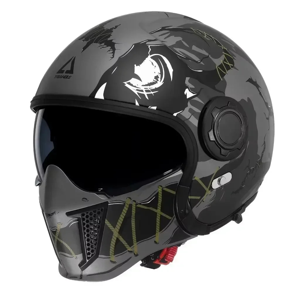 Motorcycle Modular Full Face Open Face