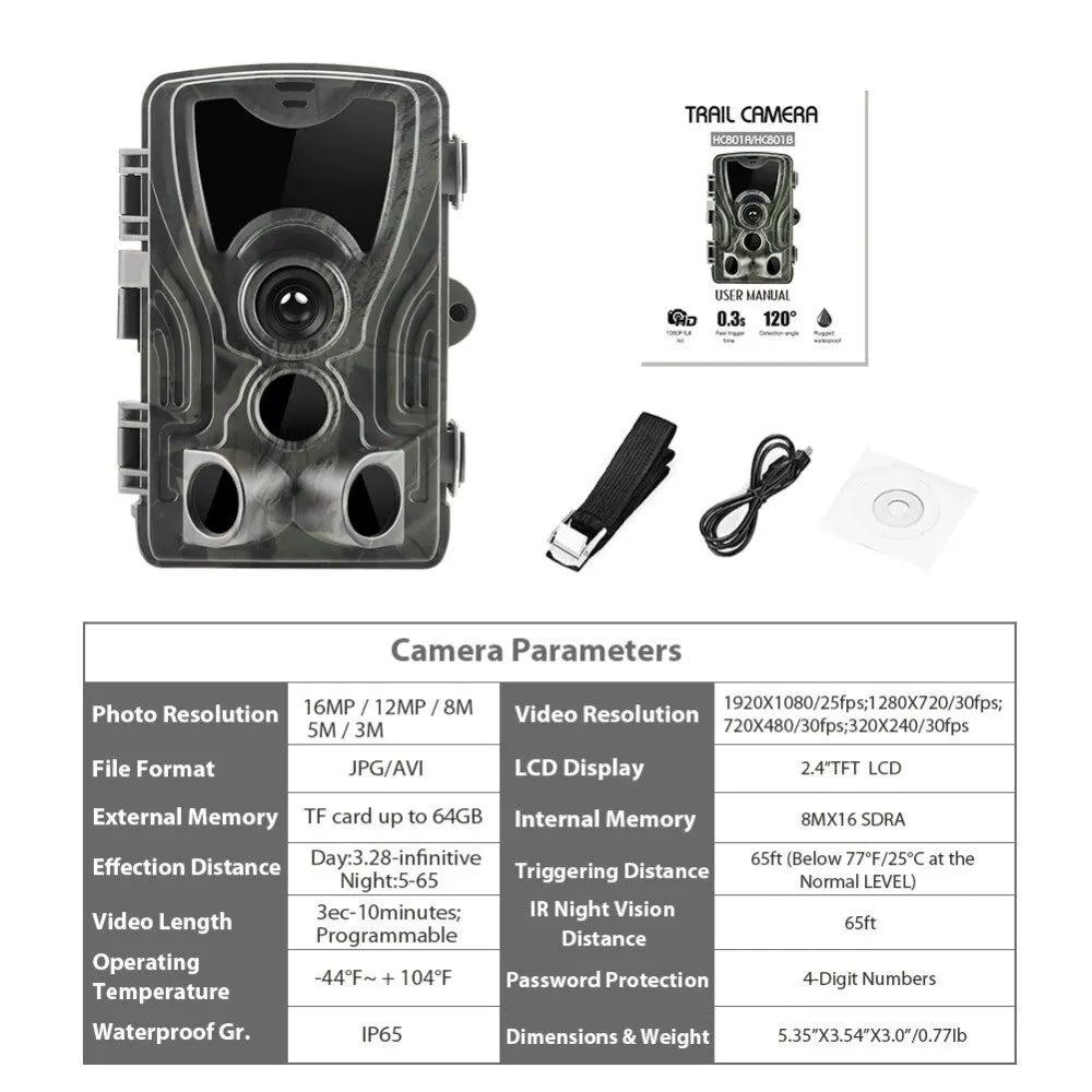 Motion Activated Trail Camera