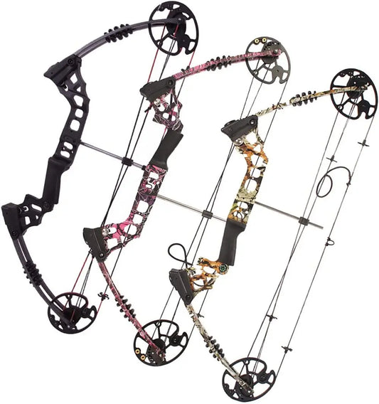 Archery Compound Bow 20-70 lbs Adjustable,