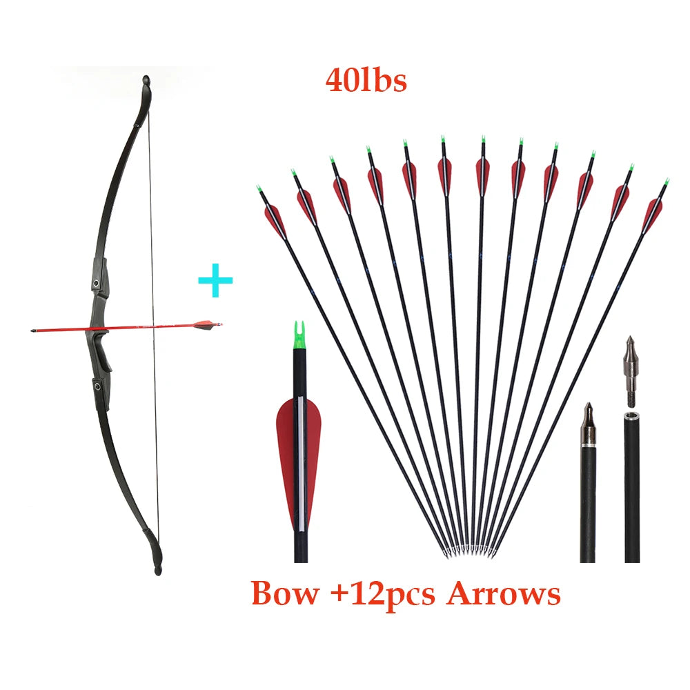 TOPARCHERY Archery 57" Takedown Youth Recurve Bow