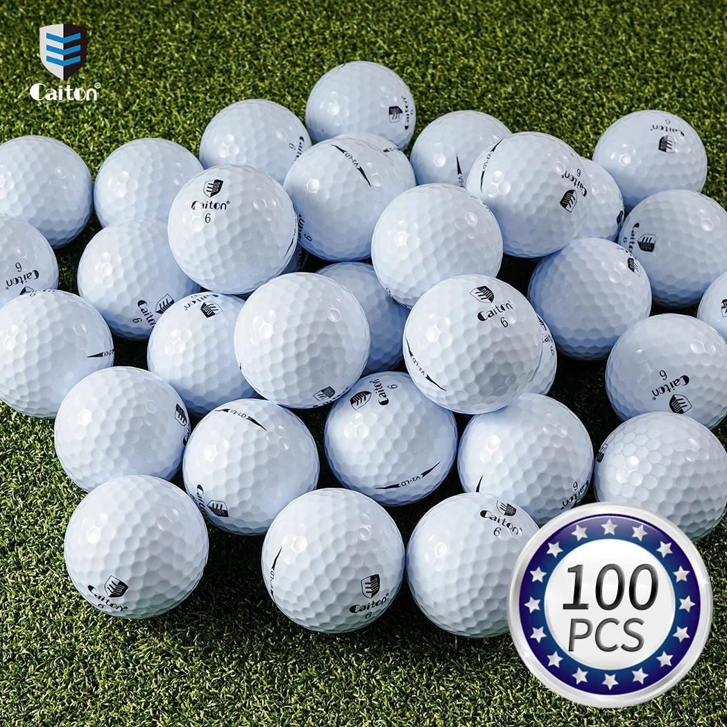 Caiton 100pcs  Golf Balls , High Performance, Long Distance