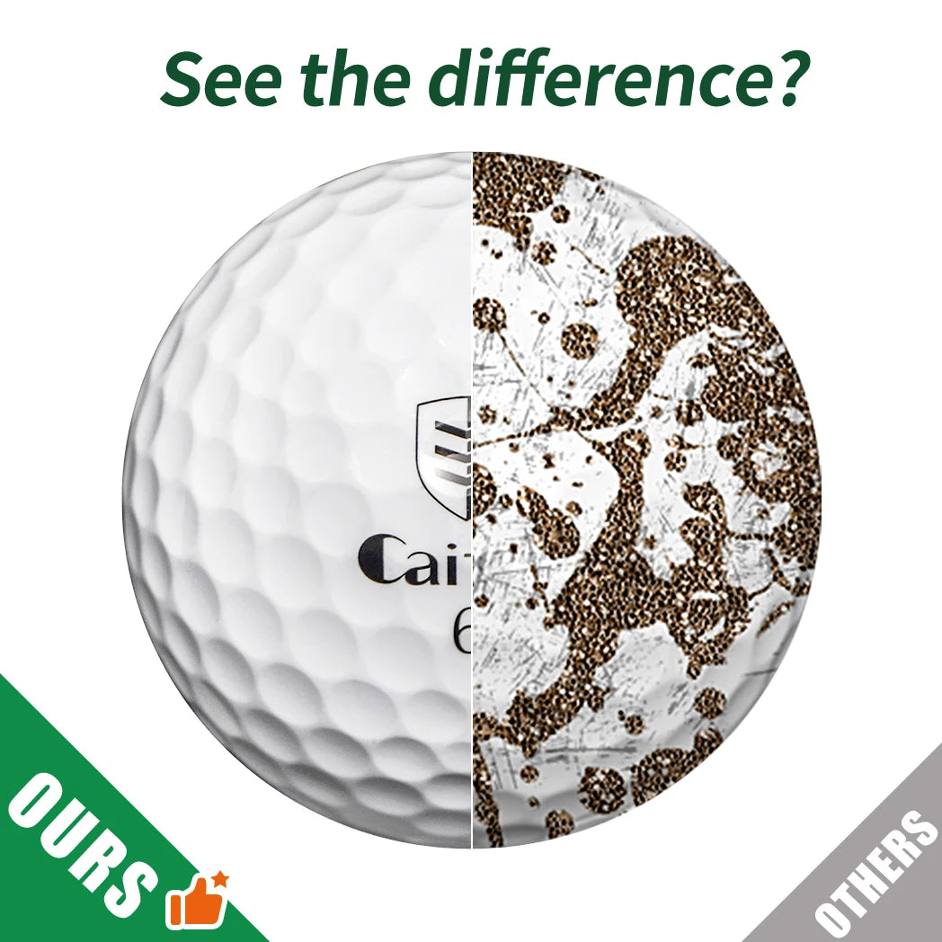 Caiton 100pcs  Golf Balls , High Performance, Long Distance